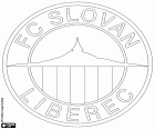Logo du FC Slovan Liberec, club de football de la ville de Liberec, en République tchèque