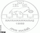 Logo du Kahramanmaraş Spor Kulübü, Kahramanmaraşspor, club de football basé à Kahramanmaraş, cité dans la centrale au sud de la Turquie