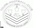 Logo du Tours Football Club, club de football dont le siège est à Tours, ville de la centrewest de la France et le chef-lieu du département de l’Indre-et-Loire