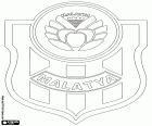 Logo de Yeni Malatyaspor, club de football dont le siège est à Malatya, grande ville turque dans l’est de l’Anatolie et la capitale de la province de Malatya