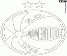 Logo de Esporte Clube Juventude, club de football de Caxias Sul, ville de l’état du Rio Grande do Sul, dans le sud du Brésil