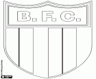 Insigne du Botafogo de Futebol Clube, Botafogo de Ribeirão Preto, club de football dont le siège est dans cette ville de l’intérieur de l’état de São Paulo, Brésil