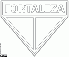 Bouclier de Fortaleza Esporte Clube, club de sport dont le siège est dans la ville de Fortaleza, capitale de l’Etat de Ceará dans la région nord-est du Brésil