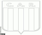 Logo du Club Atlético Racing ou Racing de Córdoba, club sportive dont le siège est à Cordoue, ville située dans le centre de l’Argentine, capitale de la province du même nom