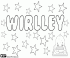 Wirlley, nom pour garçon utilisé au Brésil, variante de Wirley. Wirley est également un patronyme d’origine anglaise