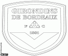 Logo du Football Club des Girondins de Bordeaux, club de football dont le siège est à Bordeaux, ville du sud-ouest de la France et le chef-lieu de la région Aquitaine