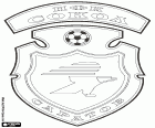 Bouclier de FK Sokol Saratov, club de football basé à Saratov, grande ville portuaire sur la Volga et la capitale administrative de l’oblast de Saratov, dans le sud de la région de la Volga russe