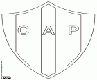 Emblème du Club Atlético Paraná, club de football basé à Paraná, ville sur les rives du fleuve Paraná et capitale de la province Entre Ríos