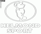 Logo de Helmond Sport, club de football basé à Helmond, ville du sud de la Hollande, dans la province du Brabant-septentrional
