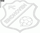 Emblème du Football Club Eindhoven, club de football basé à Eindhoven, la cinquième plus grande ville des Pays-Bas, dans la province du Brabant-septentrional dans le sud du pays