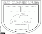 Bouclier de SC Cambuur, club de football basé à Leeuwarden, ville du Nord des Pays-Bas et capitale de la province de la Frise