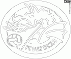 Emblème du Football Club Den Bosch, club de football basé à Den Bosch, nom officiel de 's-Hertogenbosch en Néerlandais, ville dans le sud des pays-bas et la capitale de la province du Brabant-septentrional