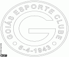Emblème de Goiás Esporte Clube, club de sport basé à Goiania, ville de la région Centre-ouest du Brésil et la capitale de l’état de Goiás