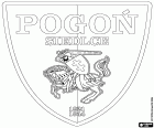 Insigne du MKP Pogoń Siedlce, Miejski Klub Piłkarski Pogoń Siedlce, club de football dont le siège est à Siedlce, ville de l’est de la Pologne dans la Voïvodie de Mazovie