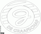 Bouclier de VBV De Graafschap, Vereniging Betaald Voetbal De Graafschap, club de football basé à Doetinchem, ville de l’est des Pays-Bas, dans la province de Gelderland