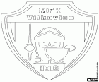Logo de MFK Vítkovice, club de football basé à Vítkovice, district administratif de la ville d’Ostrava, la capitale de la région de Moravie-Silésie, dans le nord-est de la République tchèque