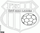Emblème de FK Ústí nad Labem, club de football basé à Ústí nad Labem, ville du Nord-Ouest de la République tchèque et la capitale de la région homonyme