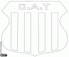 Logo du Club Atlético Talleres, club de sport basé à Cordoba, la deuxième plus grande ville en Argentine est située sur les rives de la rivière Suquía dans le centre du pays et est le chef-lieu de la province de Cordoue