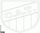Logo du Club Atlético Tucumán, club de football basé à San Miguel de Tucumán, ville dans le nord-ouest de l’Argentine et la capitale de la province de Tucumán, situé à plus de 1300 km de Buenos Aires