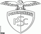 Bouclier de la Portimonense Sporting Clube, club de sport dont le siège est à Portimão, ville touristique avec la côte sur l’océan Atlantique dans le sud du Portugal, dans le District de Faro, dans la région de l’Algarve