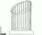 Le nouveau trophée du Commissaire pour le vainqueur des World Series. Le nouveau design de Tiffany, la société de bijoux célèbre, a été réalisé en 1999. Le trophée a été décerné pour la première fois aux World Series de l’année 2000