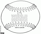Une balle de baseball commémorative de MLB World Series. La compétition a commencé en 1903. Jusqu’en l’an 2016, New York Yankees ont 27 titres en 40 finale et Saint-Louis Cardinals ont 11 titres en 19 finale. La dernière équipe vainqueur était des Cubs de Chicago briser la malédiction de la chèvre Billy à la série finale de 1945, le troisième titre depuis 1907 et 1908. Le final de 2016 a été le premier disputé après la finale de fous en 1945