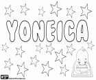 Yoneica, prénom féminin d’origine inconnue, utilisé au Venezuela