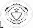 Bouclier de Clube Desportivo Nacional, Nacional de Madère, club de football basé à Funchal,  ville de l’île de Madère et capitale de la région autonome de Madère, archipel portugais dans l’océan Atlantique