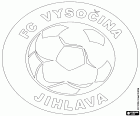 Bouclier de FC Vysočina Jihlava, club de football basé à Jihlava, ville située sur les rives du fleuve homonyme et la capitale de la région de Vysočina, dans le centre-sud de la République tchèque