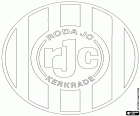 Emblème du Sport Vereniging Roda Juliana Combinatie Kerkrade, club de football basé à Kerkrade, ville proche de la frontière avec l’Allemagne, dans la province du Limbourg, dans le sud des Pays-bas