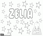 Zelia, nom de jeune fille en Portugais, en italien, en Français et en anglais. Zelia, nom de diverses origines, variante de Celia et Zelie, diminutif de Azelia et Solene