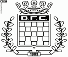 Emblème de Boavista Futebol Clube, club de football basé à Porto, la deuxième ville du pays, à l’embouchure de la rivière Douro, dans le nord du Portugal