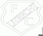 Logo de Football Club Utrecht, club de football ayant son siège à Utrecht, le quatrième plus peuplé ville des pays-bas et la capitale de la province éponyme. Utrecht est la maison de l’Université la plus prestigieuse du pays