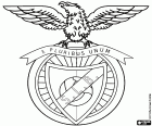 Bouclier de Sport Lisboa e Benfica, connu comme Benfica, club de sport et club de football ayant son siège à São Domingos de Benfica, district de Lisbonne, situé dans le nord de la capitale portugaise