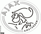 Bouclier du Ajax, AFC Ajax, Amsterdamsche Football Club Ajax, club de football dont le siège est à Amsterdam, la ville la plus importante et la plus peuplée de la province de Hollande-septentrionale, la capitale des pays-bas