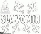 Slavomir, nom pour garçon en slovaque, tchèque et croate, est également une translitération du nom en russe et en serbe. Sławomir est le même nom en polonais