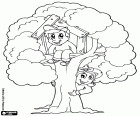 Le rêve de chaque enfant doit avoir une petite maison en bois dans les branches d’un arbre