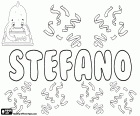 Stefano, nom italien d’un garçon, variante de Stefanio, dérivé du nom grec Stephanos, sa signification est couronne