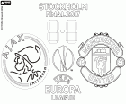 Ajax Amsterdam contre Manchester United, la finale de la UEFA Europa League 2016-2017, mercredi 24 mai 2017, Friends Arena à Stockholm, Suède