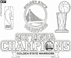 Les Golden State Warriors a remporté le championnat de NBA de 2017 après avoir battu les Cleveland Cavaliers, avec un score final de 4-1. Kevin Durant a été le joueur le plus utile, le MVP après avoir marqué plus de 30 points dans tous les cinq matchs de la finale
