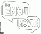 Le logo original en anglais du film d’animation Emoji, The Emoji Movie