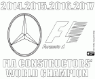 Mercedes AMG Petronas Motorsport a ratifié le titre de 2017 champion du monde de Constructeurs de Formule 1 FIA. L’écurie Mercedes a obtenu son quatrième titre consécutif
