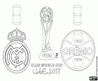 Real Madrid vs Gremio, le dernier match de 2017 Club Coupe du monde, le samedi 16 décembre, au Zayed Sports City Stadium à Abu Dhabi, United Arab Emirates. FIFA Club World Cup UAE 2017
