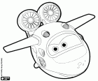 Mira en sa forme de avion, un avion-robot de Super Wings