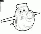Paul est l’avion-robot de police de Super Wings. Dans ce Coloriage, nous voyons Paul en action sous sa forme d’avion