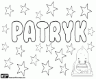 Patryk, nom masculin d’origine latine, dérivé de Patricius, utilisé dans plusieurs langues comme variante de Patrik. Patryk, nom polonais pour garçon, diminutif de Patrycjusz