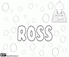 Ross, nom masculin en anglais et écossais, provient du même nom de famille d’origine écossaise ou du mot gallois, ros, sa signification est promontoire