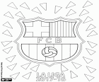 FC Barcelone, le Barça a remporté le titre de champion de La Liga 2017-2018. C’est le 25e titre pour le Barça tout au long de l’histoire de la catégorie la plus élevée du football professionnel espagnol