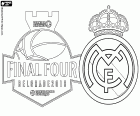 Le Real Madrid est le champion de la Final Four 2018 Belgrade, Euroleague Basketball 2017-2018