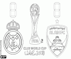 Real Madrid vs Al-Ain, finale de la FIFA Club World Cup Émirats arabes Unis 2018, 22 décembre 2018, Sheikh Zayed Stadium, Abu Dhabi. Al-Ain est la première équipe du Moyen-Orient qui ont disputé la finale de la Coupe du monde des clubs de la FIFA